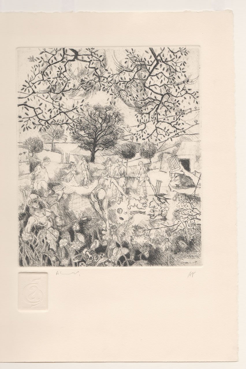 Busy Cricket Scene 2