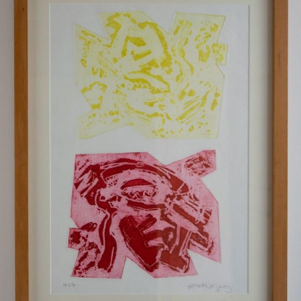 Geometric in Red and Yellow