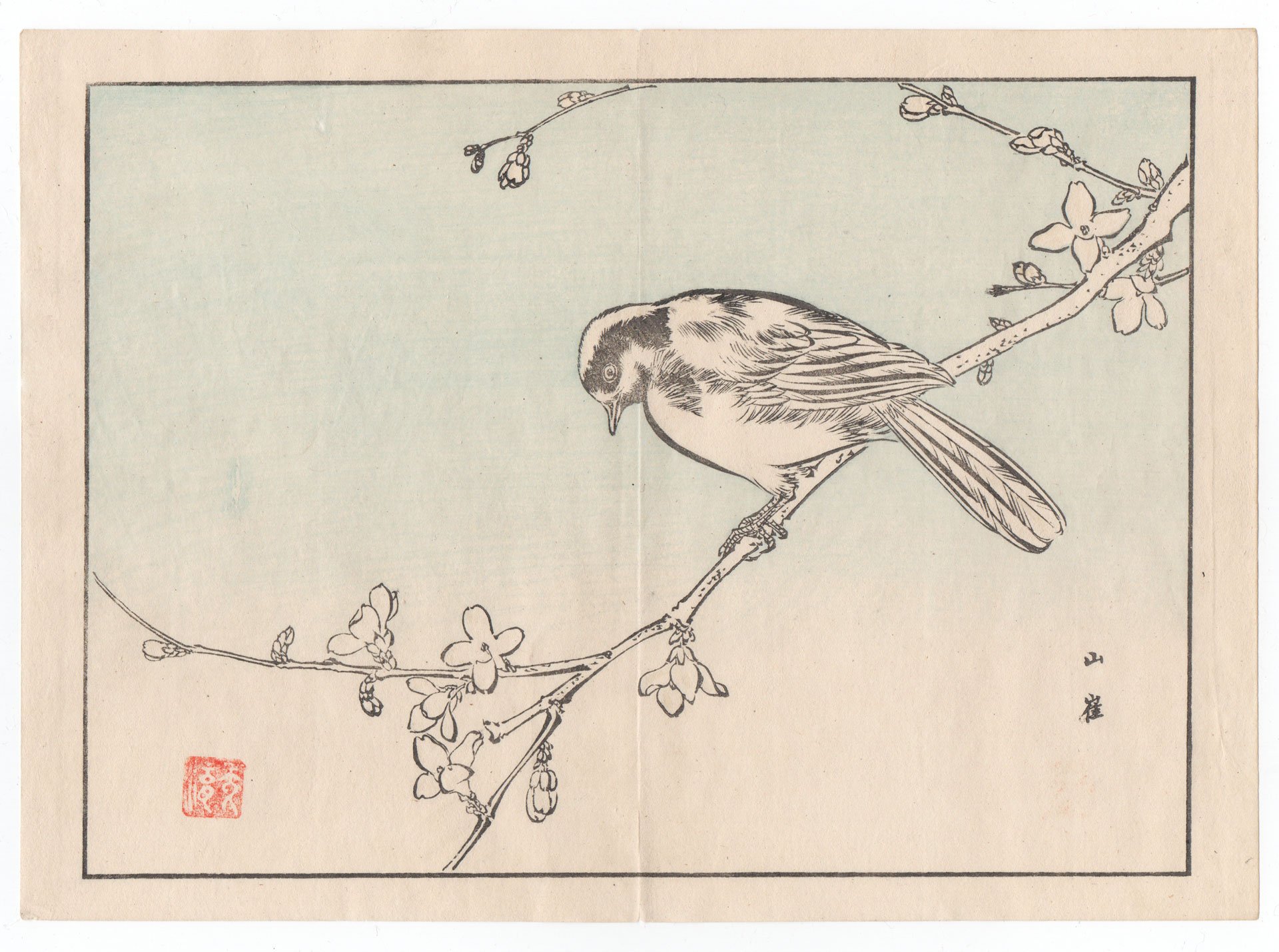 Single Bird - Japanese Woodblock
