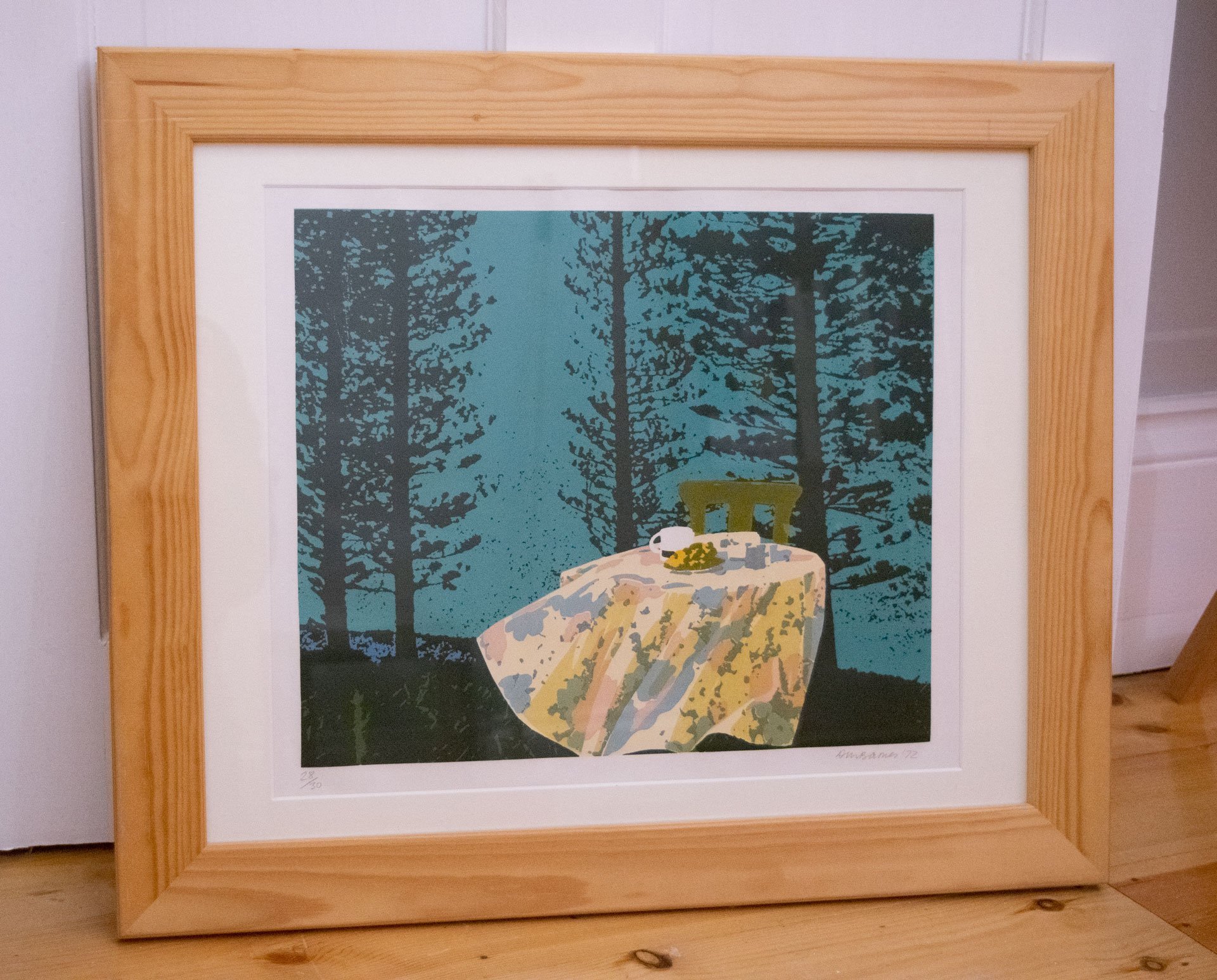 Table in Woodland