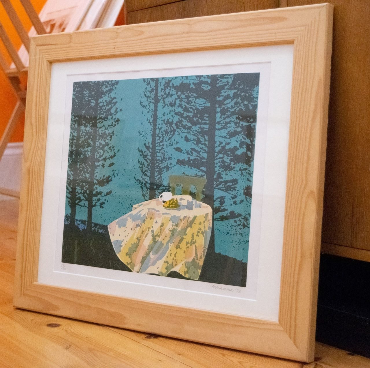 Table in Woodland