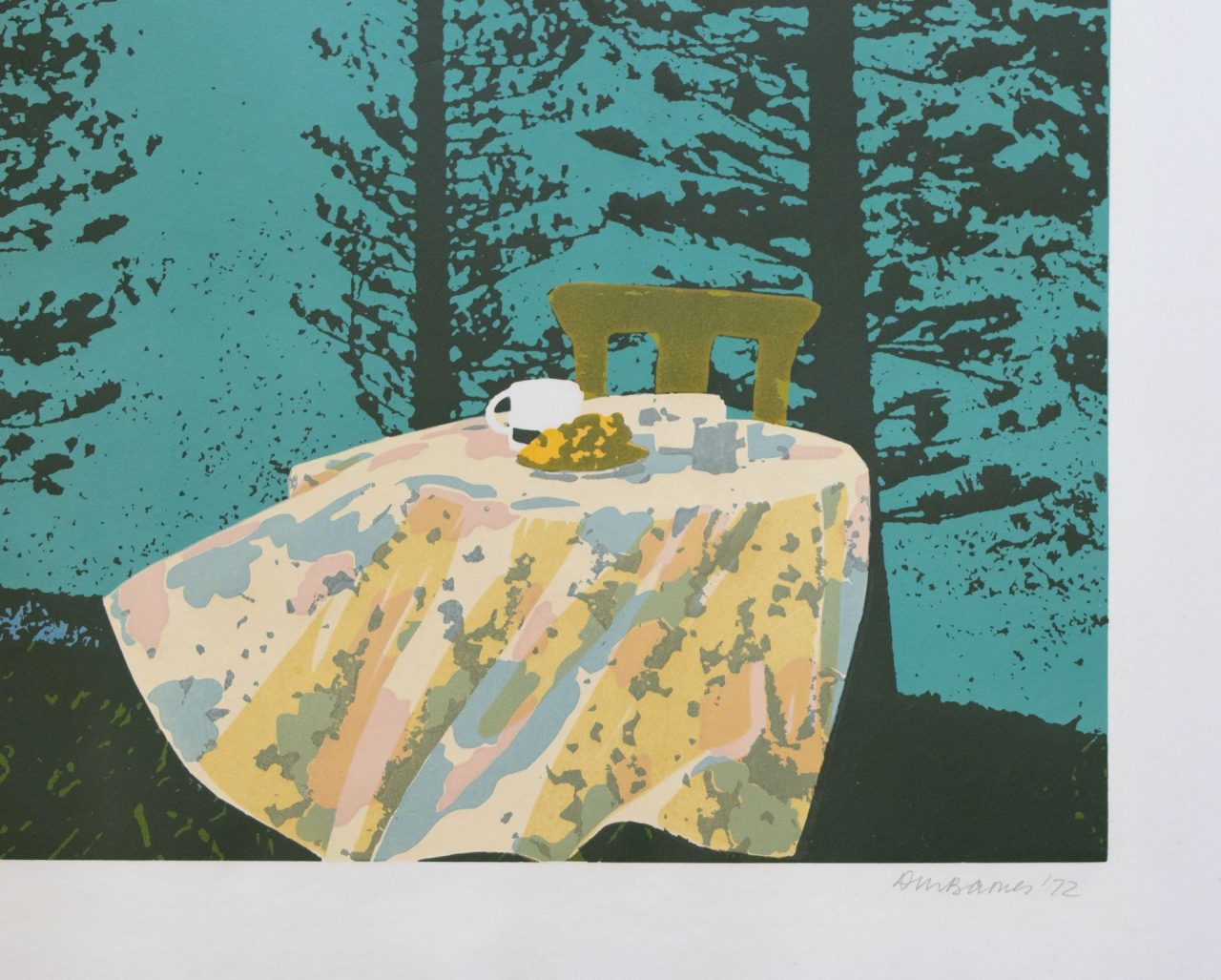 Table in Woodland