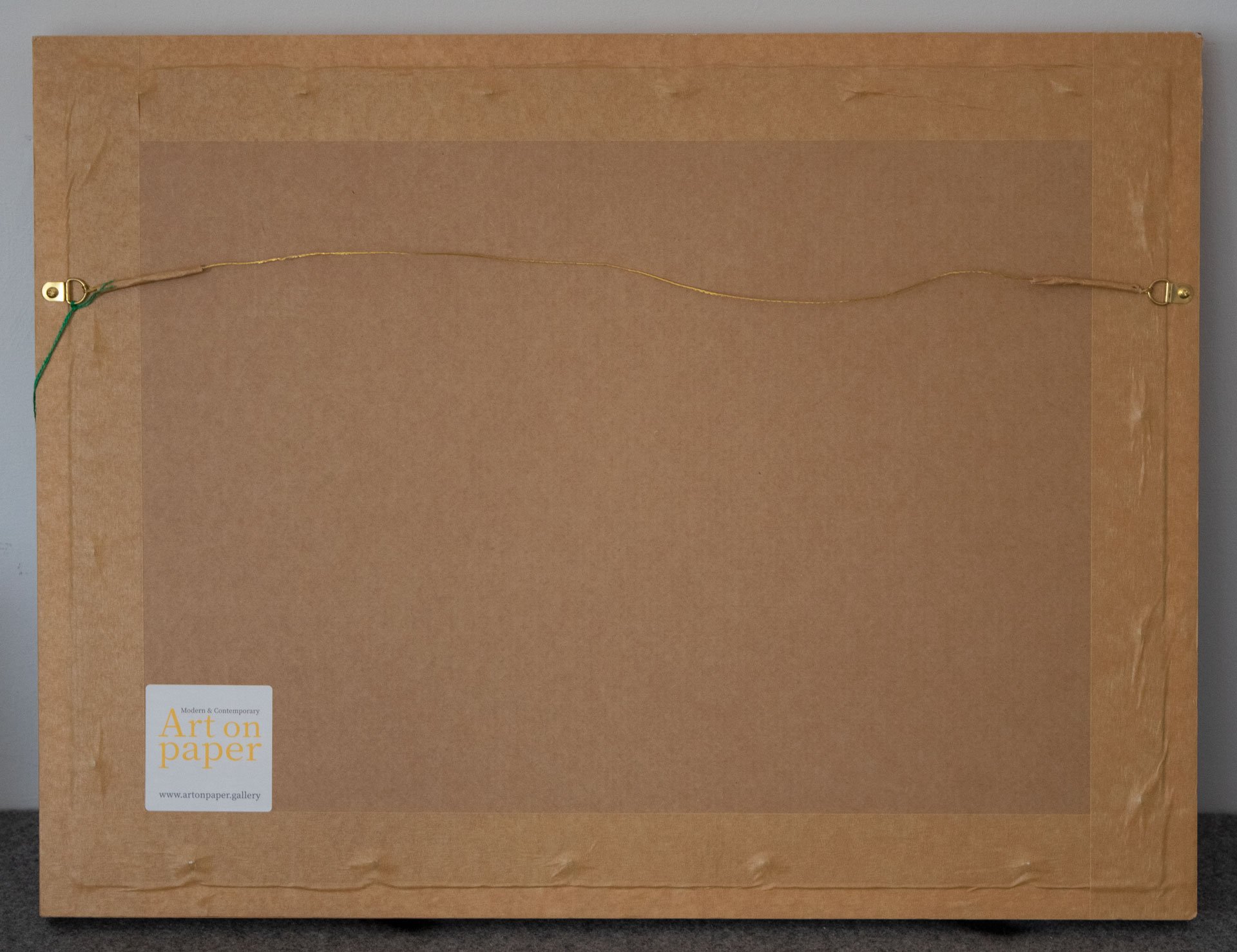 Untitled Lithograph in Green