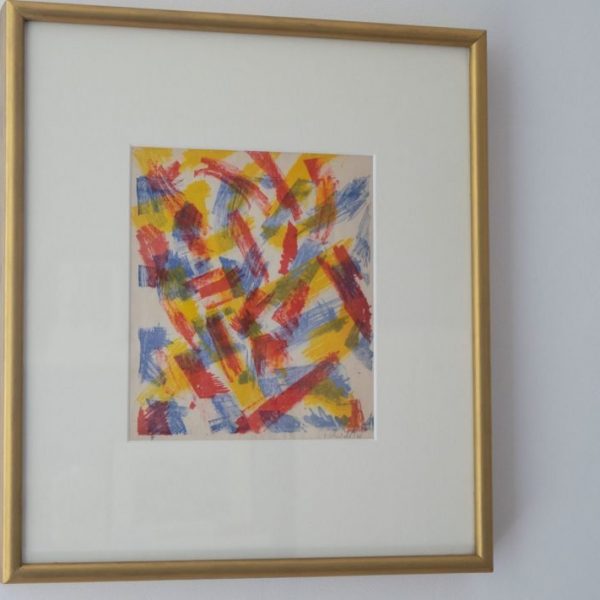 Three Colour Abstract