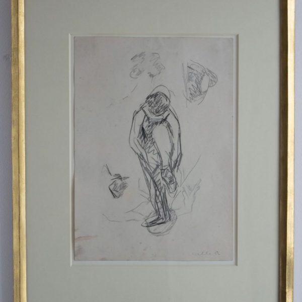 Dancer fastening shoe II: Reframed