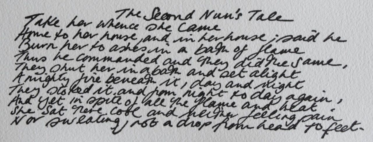 The Second Nun's Tale