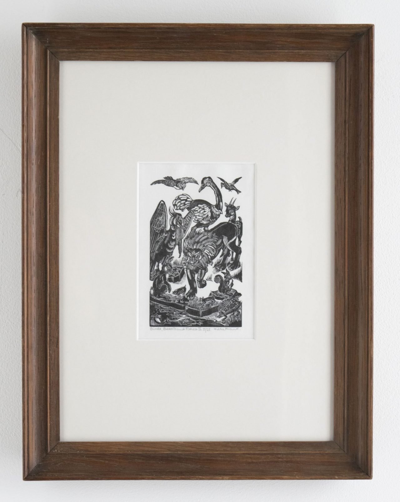 Birds, Beasts and Fishes II by Hilda Frank