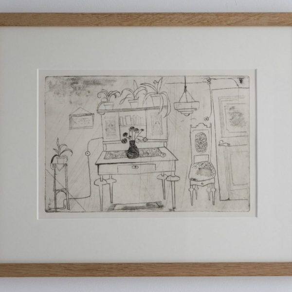 Interior with Houseplants
