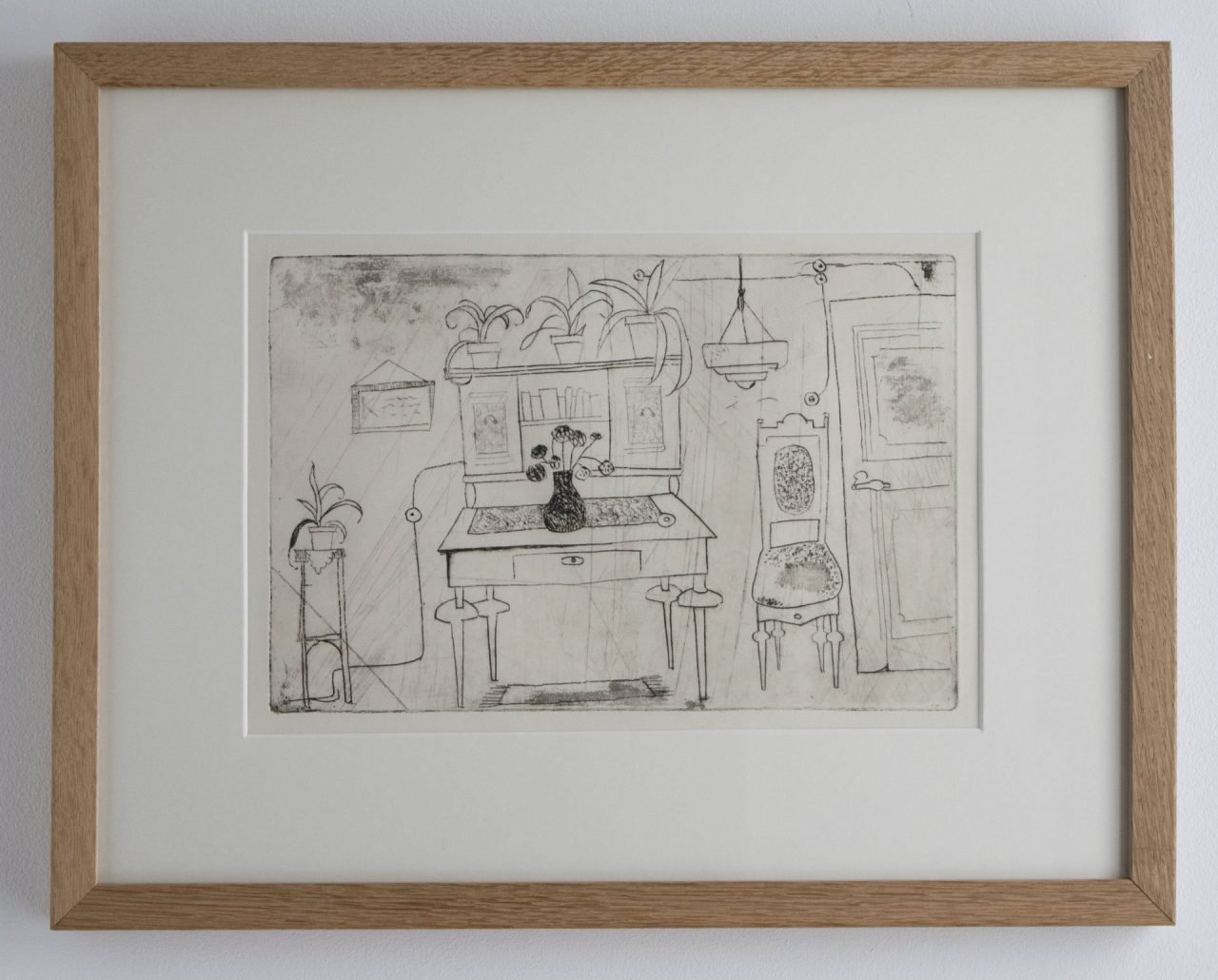 Interior with Houseplants