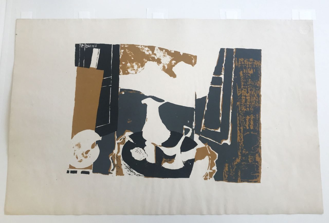 Still Life With Jug screenprint