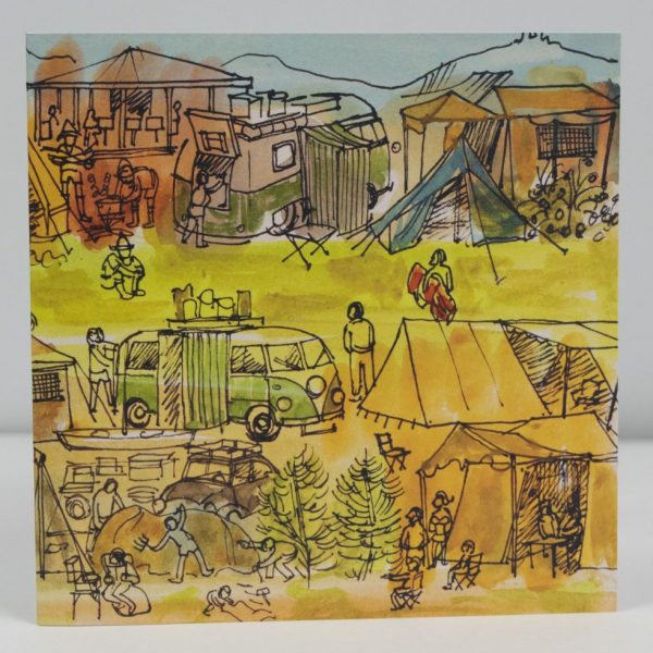 At The Campsite #2 Card