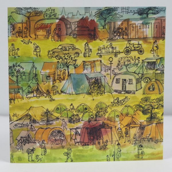 At The Campsite #3 Card