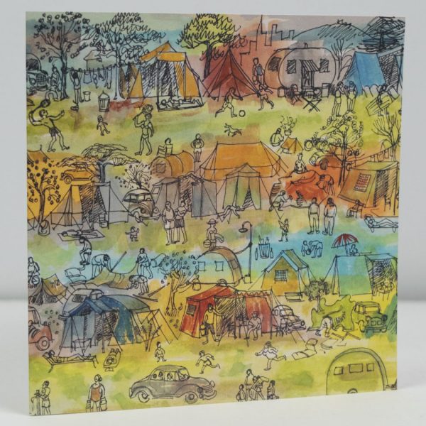 At The Campsite #4 Card
