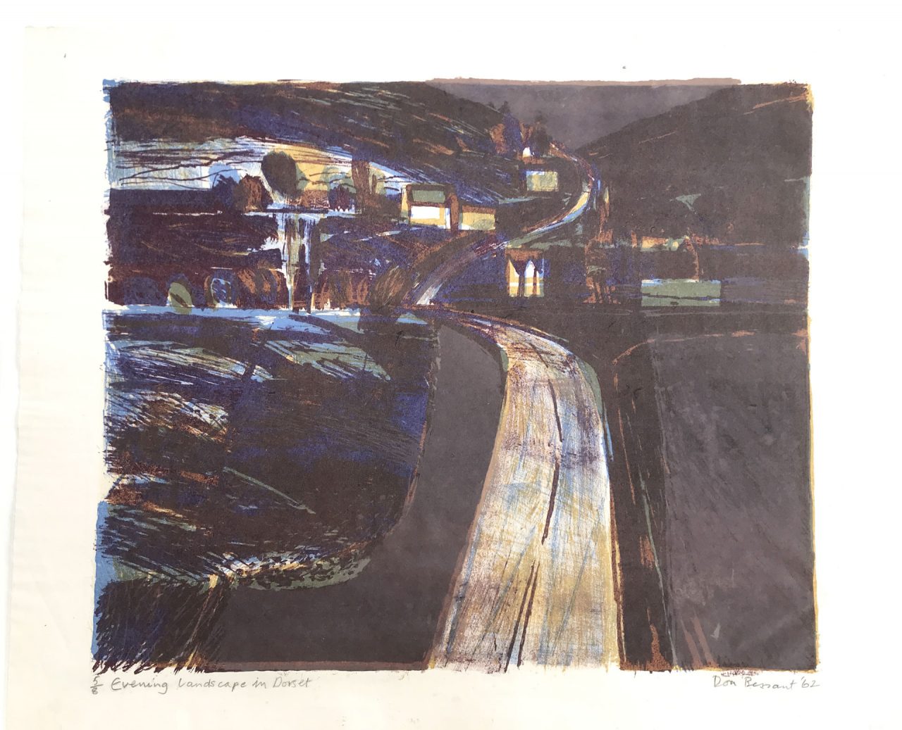 Evening Landscape in Dorset