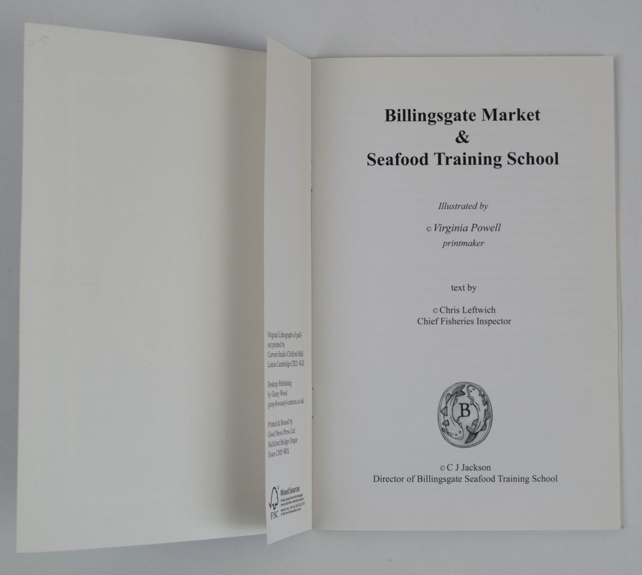 Billingsgate Market and Billingsgate Seafood Training School