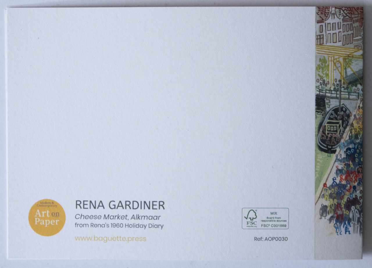 Cheese Market, Alkmaar Rena Card