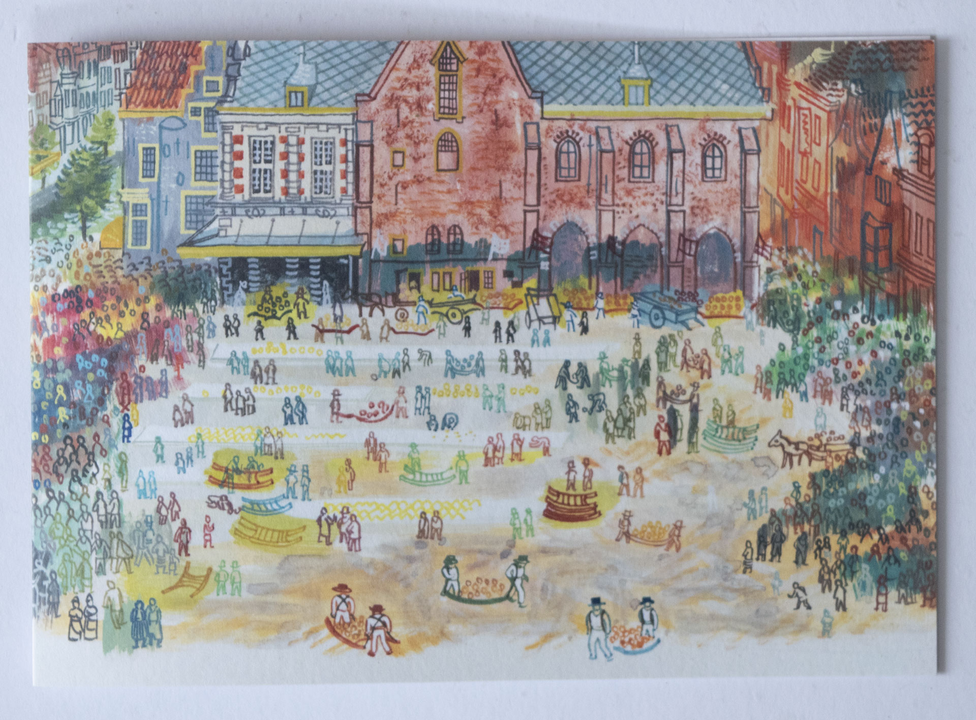 Cheese Market, Alkmaar Rena Card