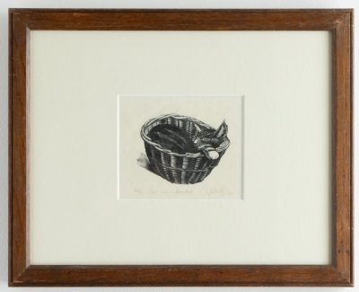 Cat in a Basket