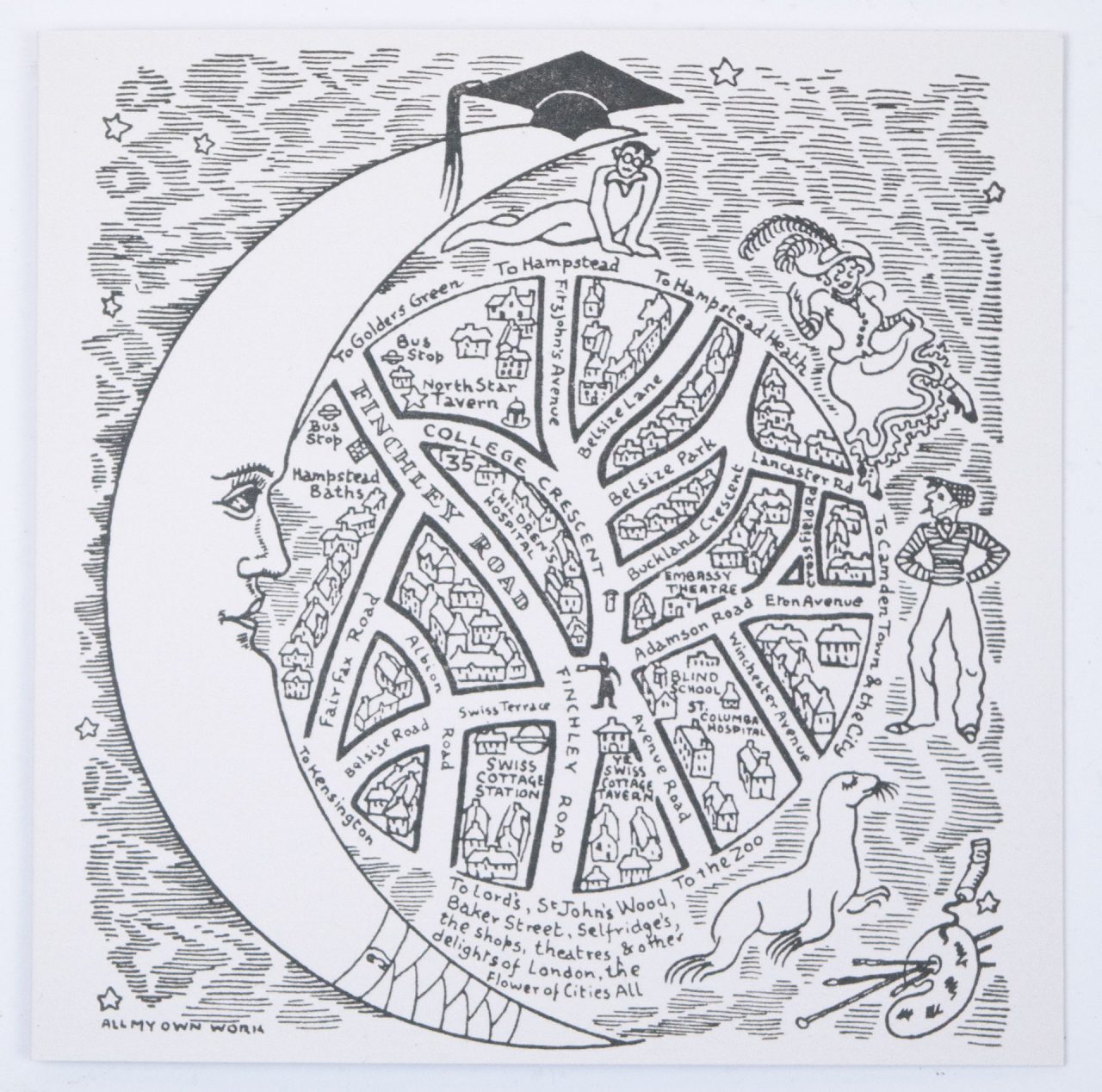 Finchley Road - London Map