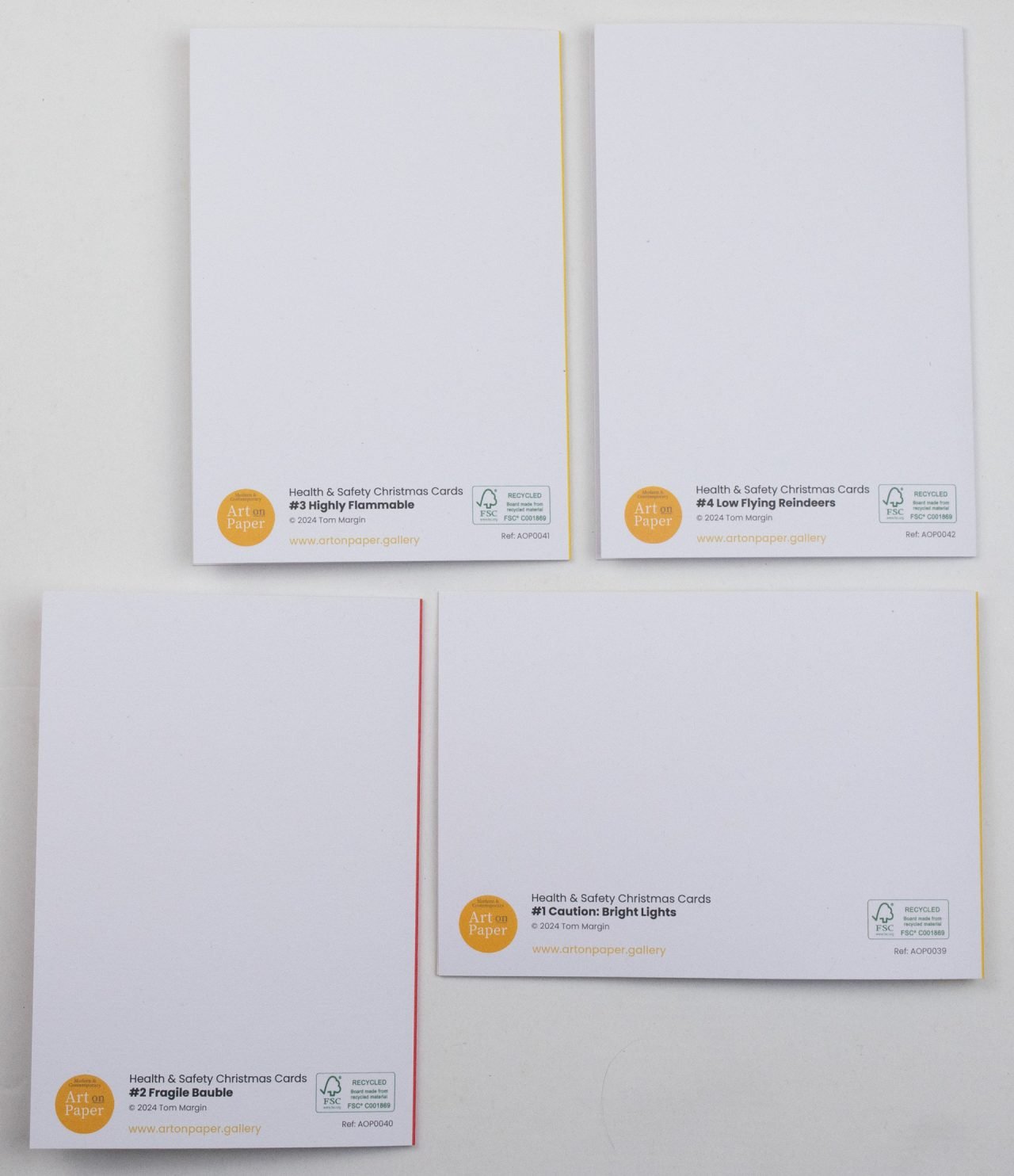 Health & Safety Christmas Card pack