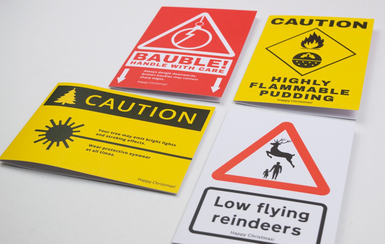 Health & Safety Christmas Card pack