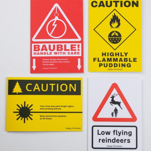 Health & Safety Christmas Card pack