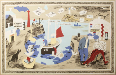 Harbour - School Print - Julian Trevelyan