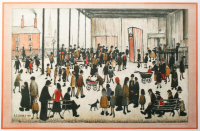 Punch and Judy - School Print - L S Lowry