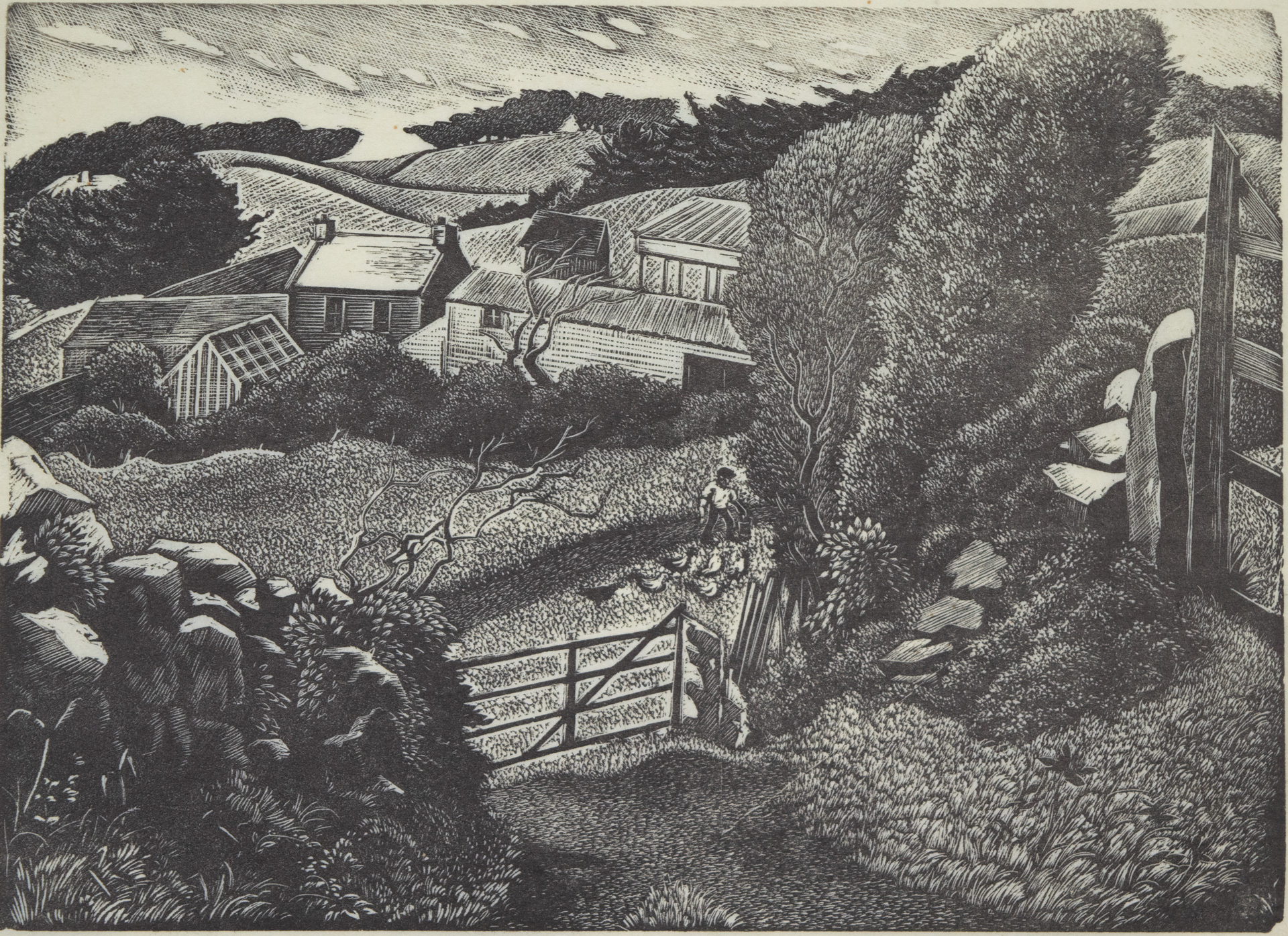 Farm Scene - Guy Malet