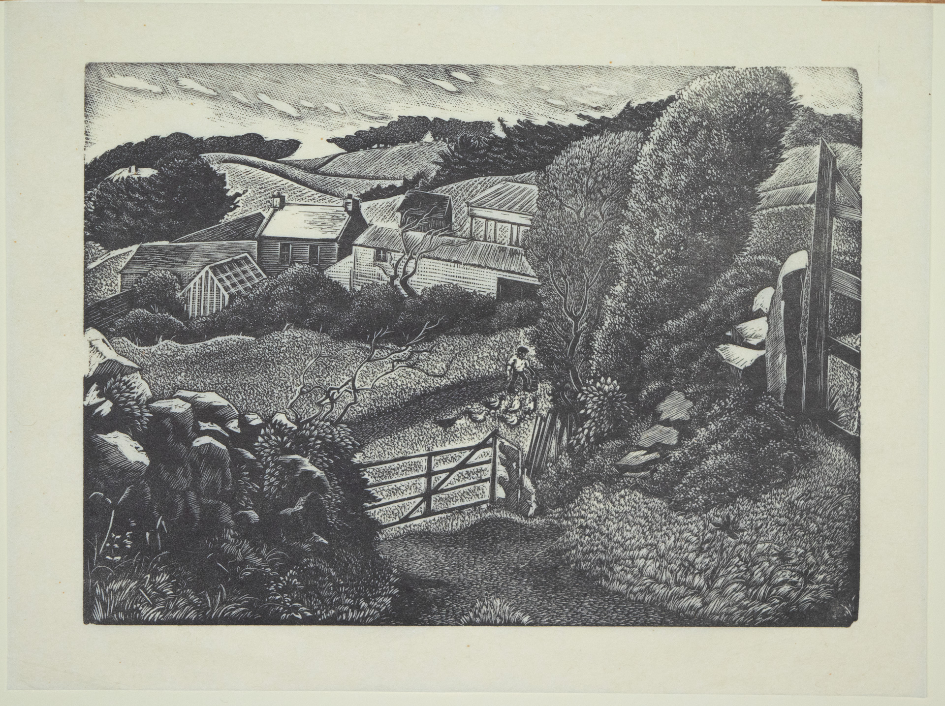 Farm Scene - Guy Malet