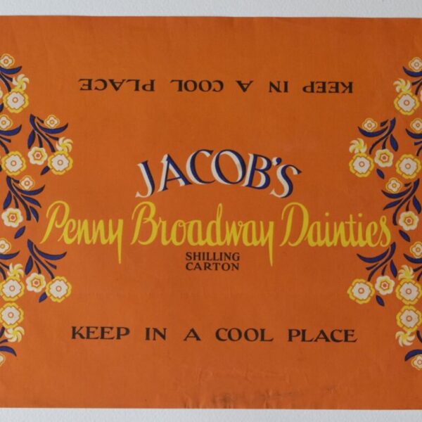 Jacob’s Penny Broadway Dainties lithograph print
