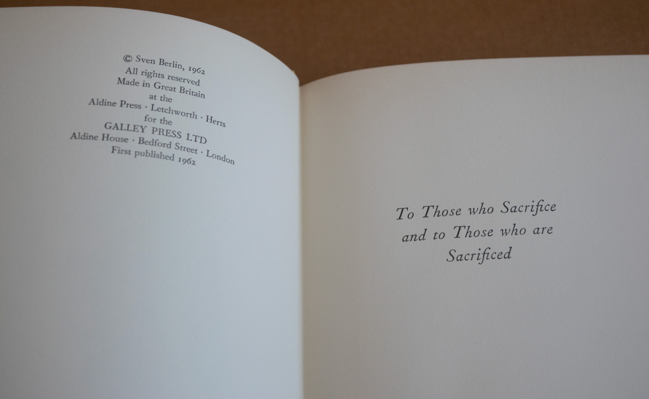 The Dark Monarch - Sven Berlin - 1st edition